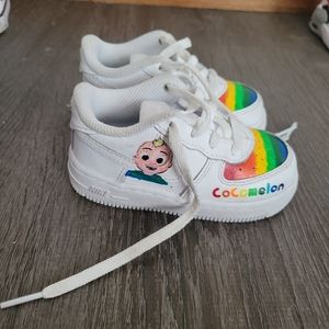 Cocomelon baby Nike airforce shoes